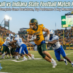 NDSU Football vs Indiana State Football Match Player Stats
