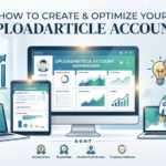 uploadarticle account