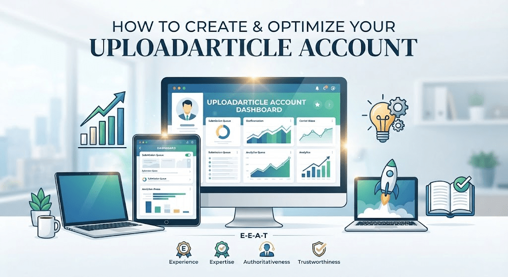 uploadarticle account
